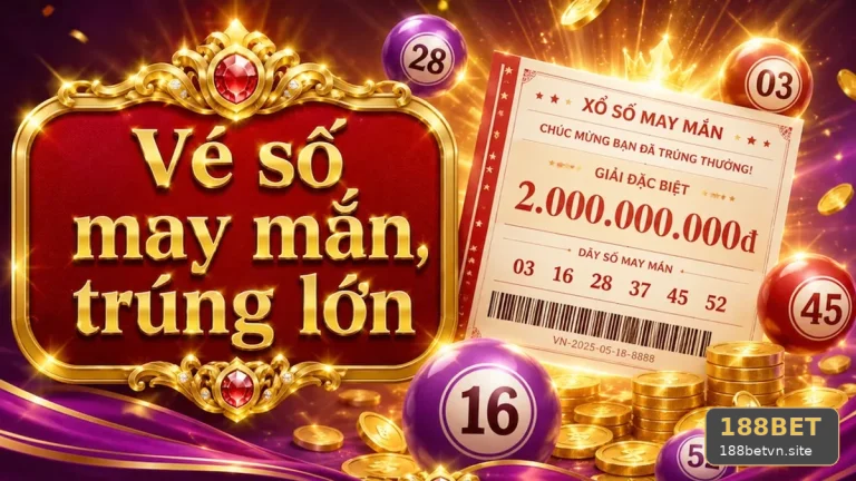 Xổ Số 188BET Tại 188betvn.site: Trải Nghiệm Di Động Kiểm Tra Vé Số Và Kết Quả — Phân Biệt Thống Kê Lịch Sử Với Khả Năng Dự Đoán Tương Lai Qua Góc Kiểm Chứng Theo Tên Miền